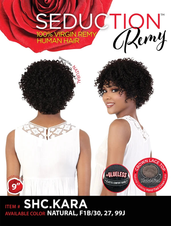 Seduction 100% Virgin Remy Human Hair Wig SHC.KARA - Elevate Styles
