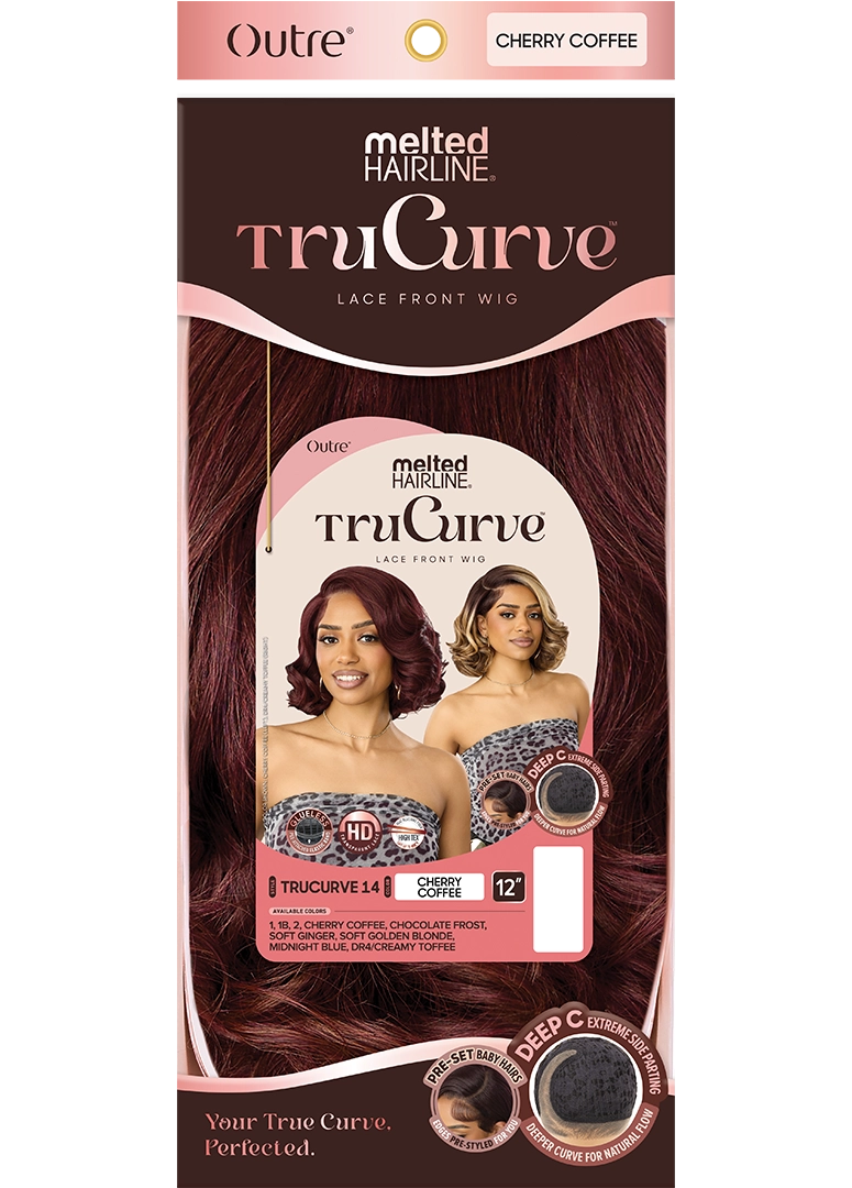 Outre Melted Hairline TruCurve Synthetic Lace Front Wig - TRUCURVE 14 QLMHTTC14