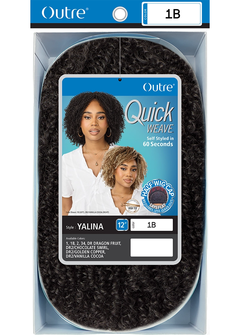Outre Quick Weave Synthetic Half Wig Yalina QSYAL