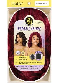 Thumbnail for Outre The Daily Wig Style and Dash Lace Part Wig Daily 32 QPDSDAI32