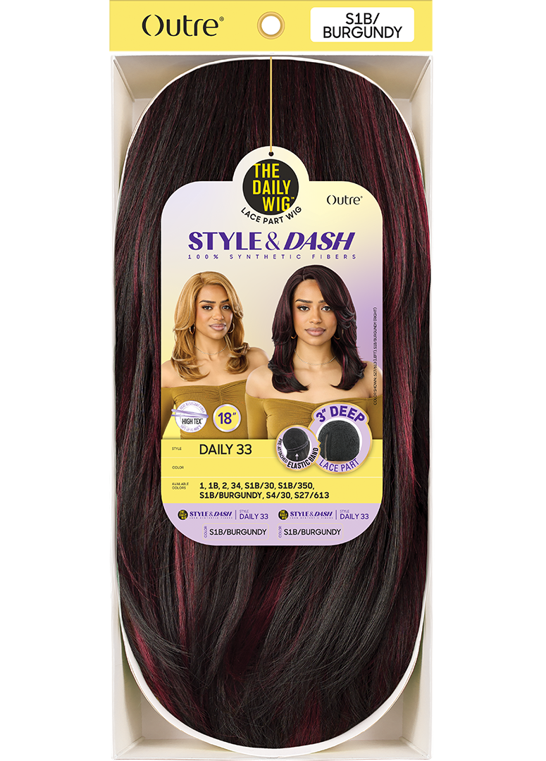 Outre The Daily Wig Style and Dash Lace Part Wig Daily 33 QPDSDAI33