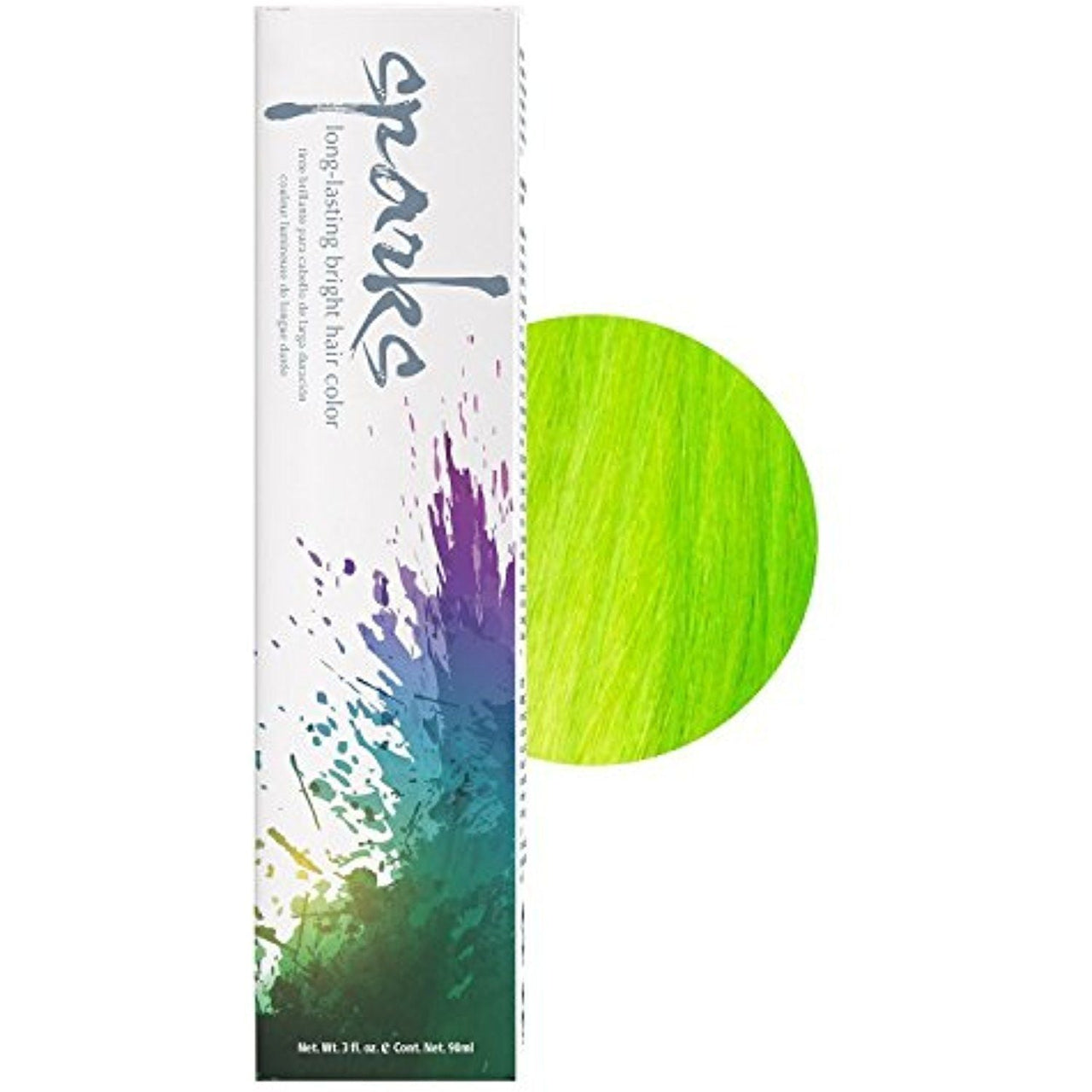Sparks Long-Lasting Bright Hair Color – Key Lime – 3 oz - Elevate Styles