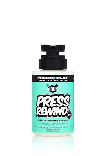 The Doux Press Rewind Curl Retention Shampoo – 8 fl oz - Elevate Styles