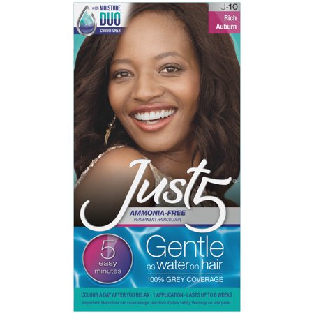 Just 5 Ammonia-Free Permanent Haircolor – Rich Auburn (J-10) - Elevate Styles