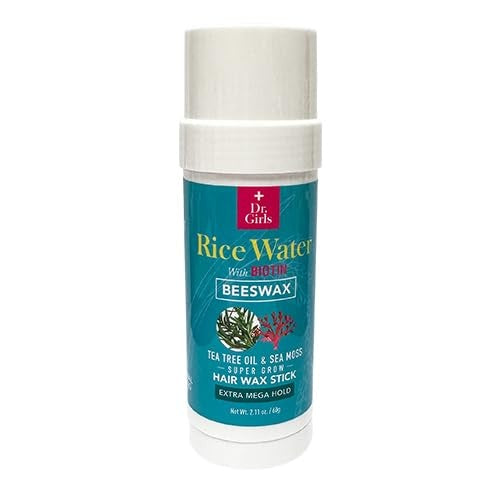 Dr. Curls Rice Water Beeswax Hair Wax Stick – 2.11 oz - Elevate Styles