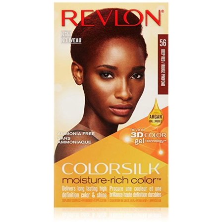 Revlon Colorsilk Moisture-Rich Color – 56 Deep Red / Intense Auburn – Ammonia-Free - Elevate Styles