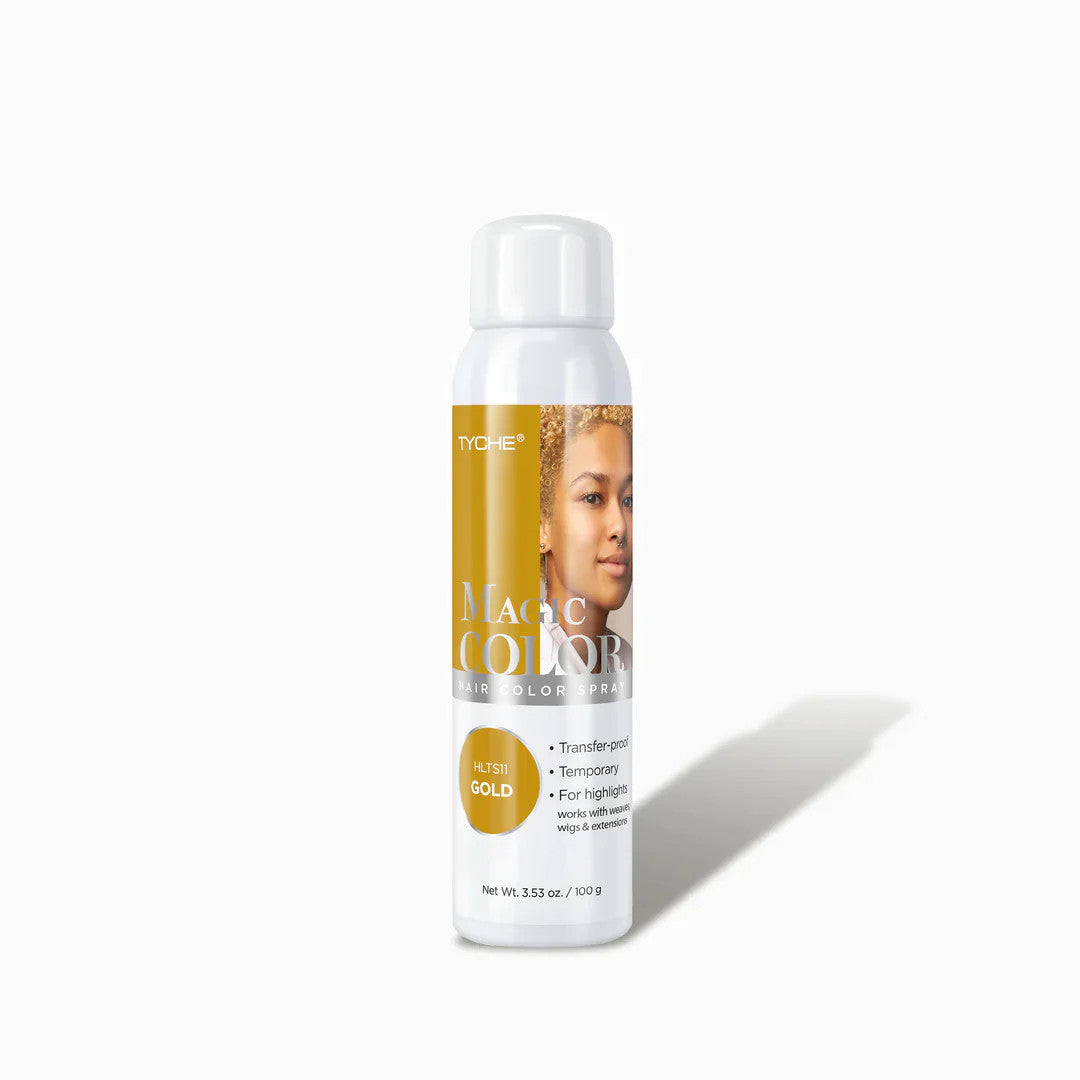 Tyche Magic Color Hair Color Spray Gold - Elevate Styles