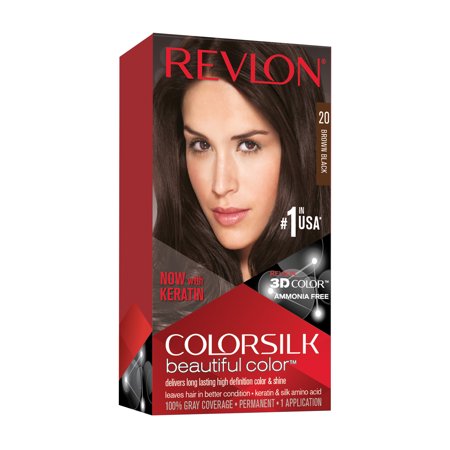 Revlon ColorSilk Beautiful Color – 20 Brown Black - Elevate Styles