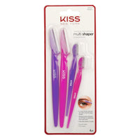 Thumbnail for KISS New York Multi Shaper Brow & Face Razor Set – 4 Pack RMB01