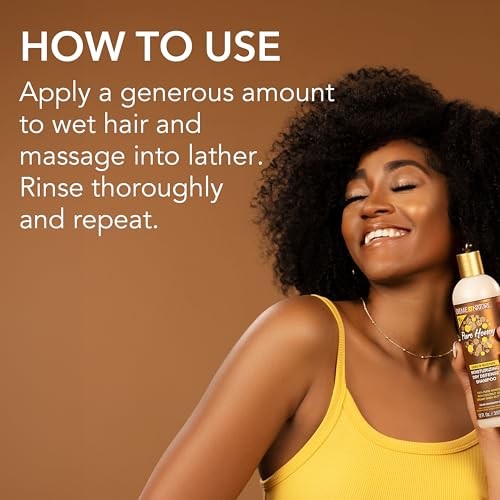 Creme of Nature Pure Honey Moisturizing Dry Defense Shampoo 15.2 Oz - Elevate Styles