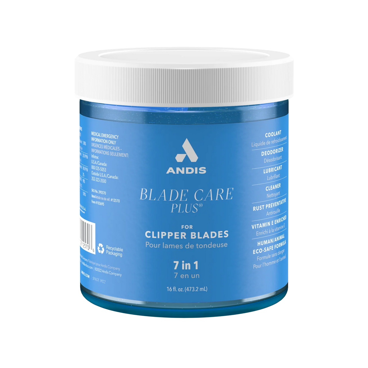 Andis Blade Care Plus for Clipper Blades 16 oz - Elevate Styles