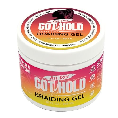 All Day Got2Hold Braiding Gel 10 fl oz - Elevate Styles