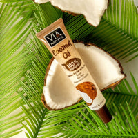 Thumbnail for Via Natural 100% Natural Coconut Oil - 1.5 fl oz (45 mL)
