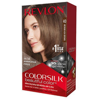 Thumbnail for Revlon Colorsilk Beautiful Color – 40 Medium Ash Brown – Ammonia-Free - Elevate Styles