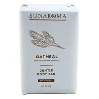 Thumbnail for Sunaroma Oatmeal Gentle Body Bar with Shea Butter & Vitamin E – 8oz - Elevate Styles