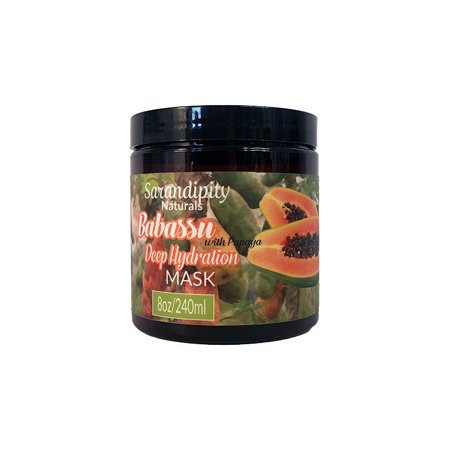 Sarandipity Naturals Babassu Deep Hydration Mask with Papaya – 8 oz - Elevate Styles