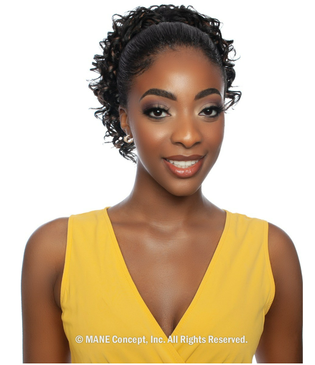 Mane Concept Brown Sugar Wrap & Tie BSWNT14 Soft Curly Bounce WNT 10" - Elevate Styles