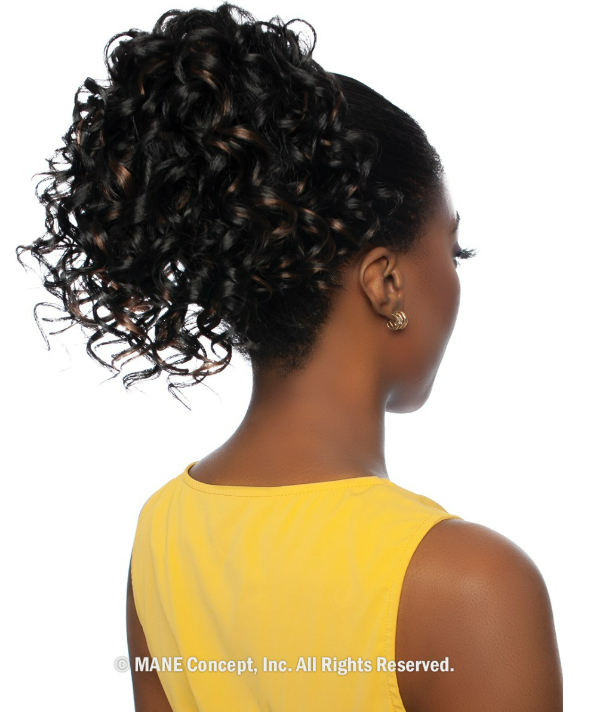 Mane Concept Brown Sugar Wrap & Tie BSWNT14 Soft Curly Bounce WNT 10" - Elevate Styles