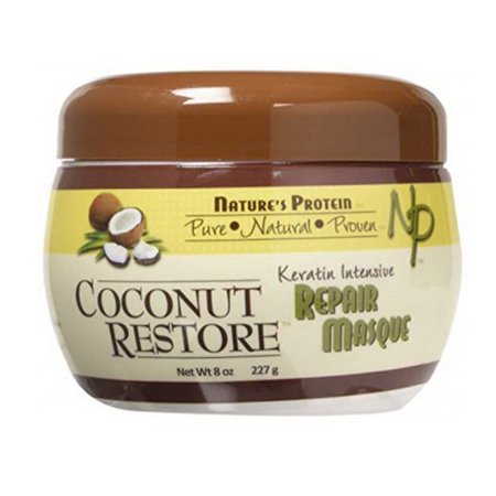 Coconut Restore Keratin Intensive Repair Masque – 8 oz - Elevate Styles