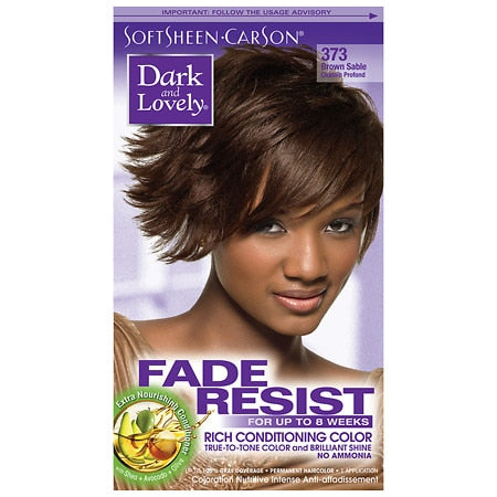 SoftSheen-Carson Dark & Lovely Fade Resist Hair Color – 373 Brown Sable - Elevate Styles