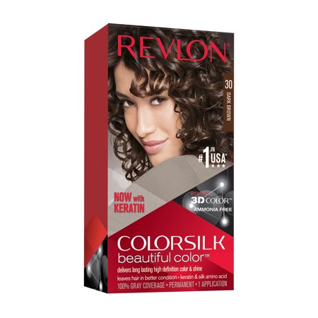Revlon Colorsilk Beautiful Color – 30 Dark Brown – Ammonia-Free - Elevate Styles