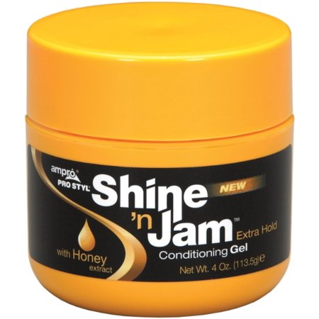 Shine ’n Jam Extra Hold Conditioning Gel with Honey Extract 4 Oz - Elevate Styles