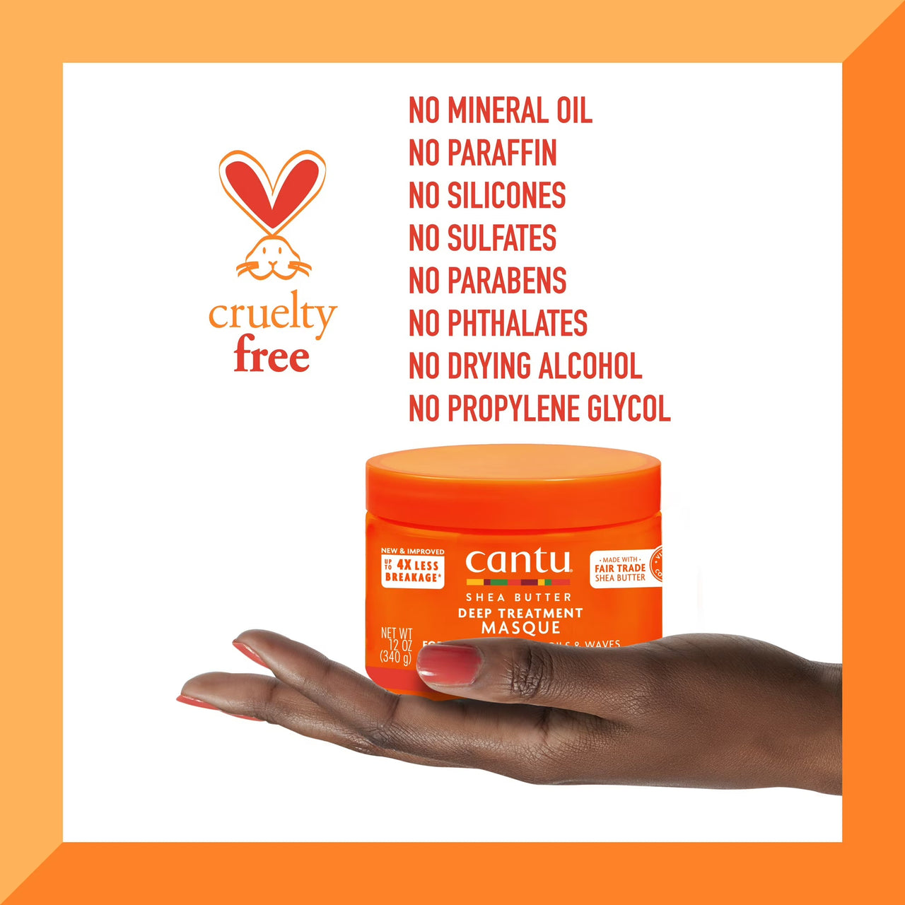 Cantu Shea Butter Deep Treatment Masque 12 OZ (340 g)