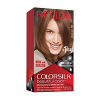 Thumbnail for Revlon Colorsilk Beautiful Color – 51 Light Brown – Ammonia-Free - Elevate Styles