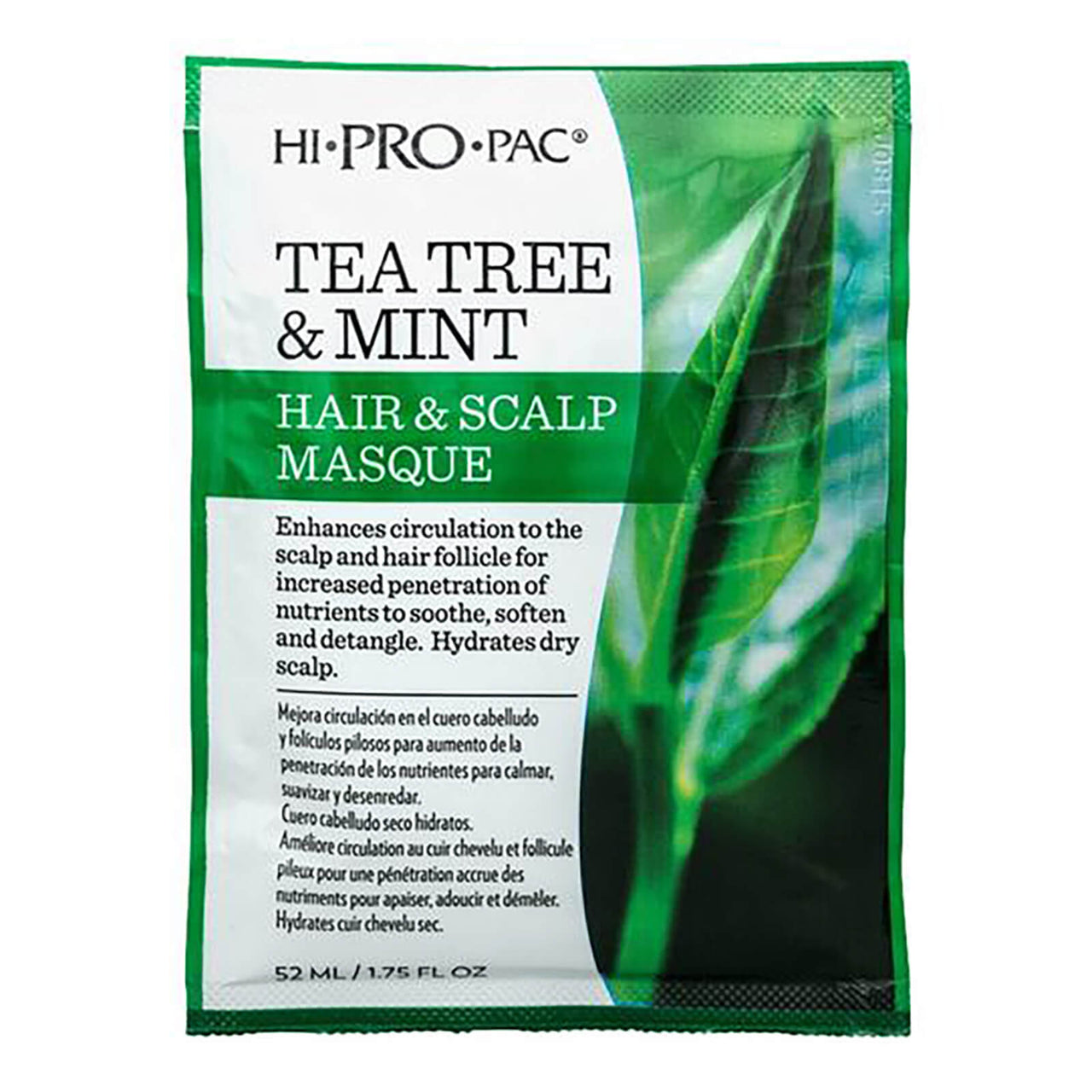 Hi-Pro-Pac Tea Tree & Mint Hair & Scalp Masque – 1.75 fl oz (52 mL) - Elevate Styles