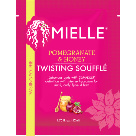 Mielle Pomegranate & Honey Twisting Soufflé – 1.75 fl oz (52 mL) - Elevate Styles