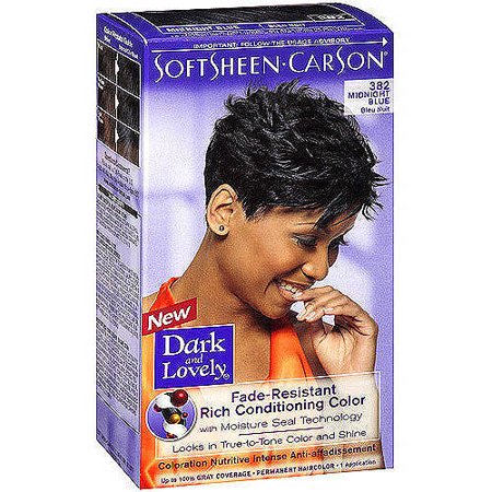 Dark and Lovely Fade-Resistant Conditioning Color Midnight Blue 382 - Elevate Styles