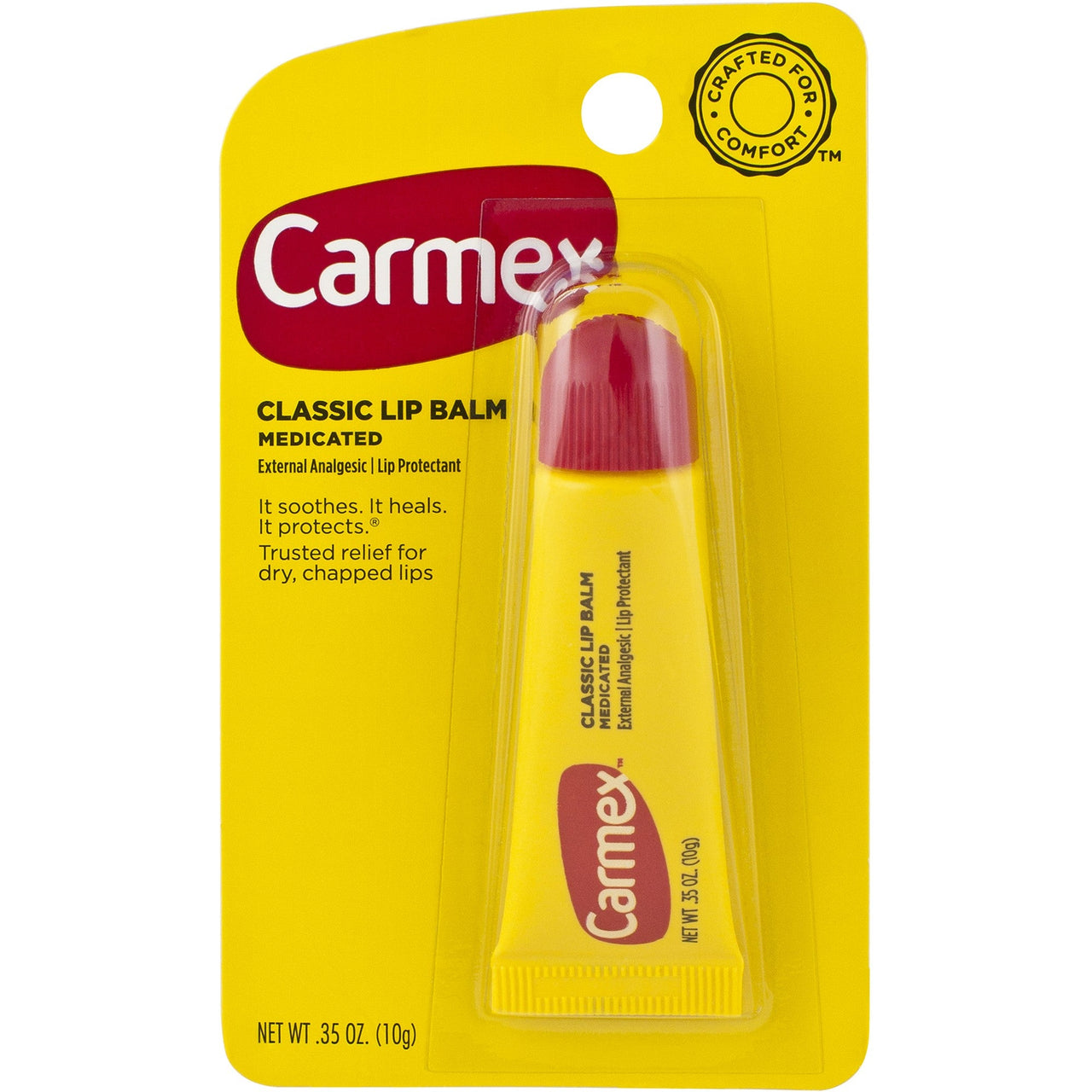 Carmex Classic Lip Balm Medicated Tube .35 Oz - Elevate Styles