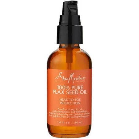 SheaMoisture 100% Pure Flax Seed Oil – 1.6 fl oz - Elevate Styles