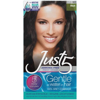 Thumbnail for Just 5 Ammonia-Free Permanent Haircolor – Black (J-30) - Elevate Styles