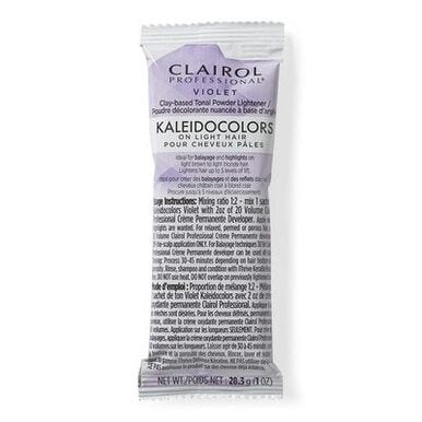 Clairol Professional Kaleidocolors Violet Powder Lightener 1 Oz Packet - Elevate Styles