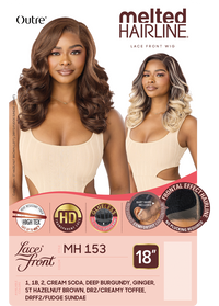 Thumbnail for Outre Synthetic Melted Hairline HD Lace Front Wig MH153 QLMHMH153