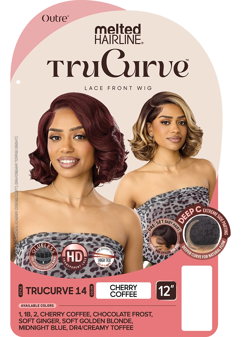 Outre Melted Hairline TruCurve Synthetic Lace Front Wig - TRUCURVE 14 QLMHTTC14
