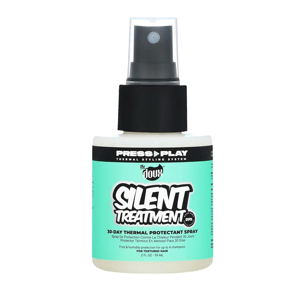 The Doux Silent Treatment 30-Day Thermal Protectant Spray 2 Fl. Oz. (59 mL)