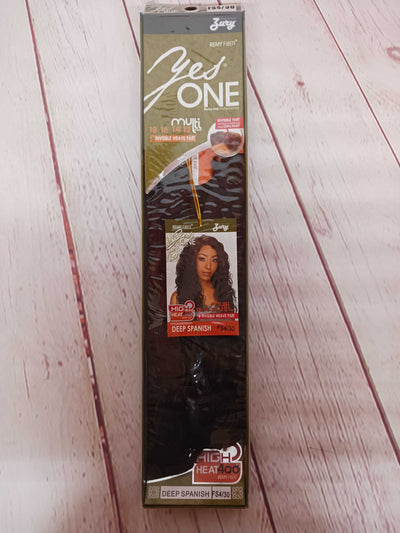 Zury YesOne Multi Length Weave Kit 12"-18" w/ Invisible Weave Part - Deep Spanish LAST CALL - Elevate Styles
