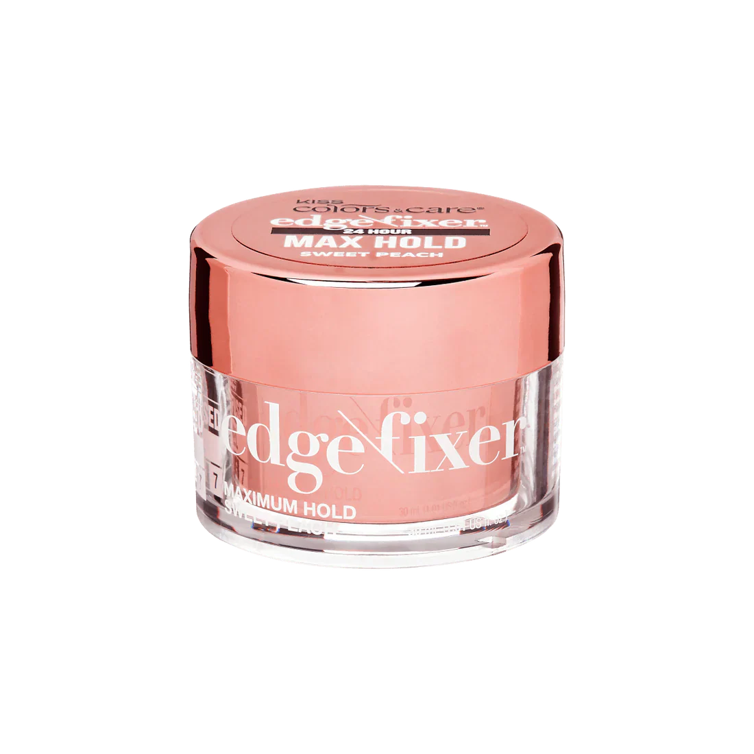 RED by Kiss Edge Fixer 24 Hour Max Hold – Sweet Peach (30 mL)