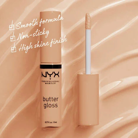 NYX Professional Makeup Butter Gloss - Fortune Cookie - 0.27 fl. oz. / 8 mL