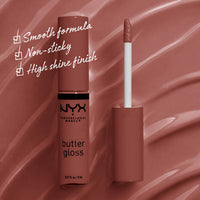 Thumbnail for NYX Professional Makeup Butter Gloss - Praline -  0.27 fl. oz. / 8 mL