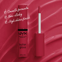 Thumbnail for NYX Professional Makeup Butter Gloss - Red Velvet - 0.27 fl. oz. / 8 mL