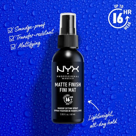 NYX Professional Makeup Matte Finish Setting Spray 2.03 fl. oz. / 60 mL
