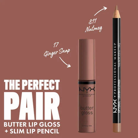 NYX Professional Makeup Butter Gloss - Ginger Snap - 0.27 fl. oz. / 8 mL