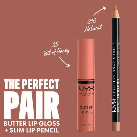 NYX Professional Makeup Butter Gloss - Bit of Honey - 0.27 fl. oz. / 8 mL