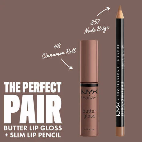 NYX Professional Makeup Butter Gloss - Cinnamon roll - 0.27 fl. oz. / 8 mL