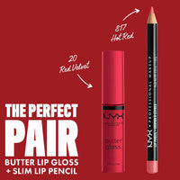 Thumbnail for NYX Professional Makeup Butter Gloss - Red Velvet - 0.27 fl. oz. / 8 mL