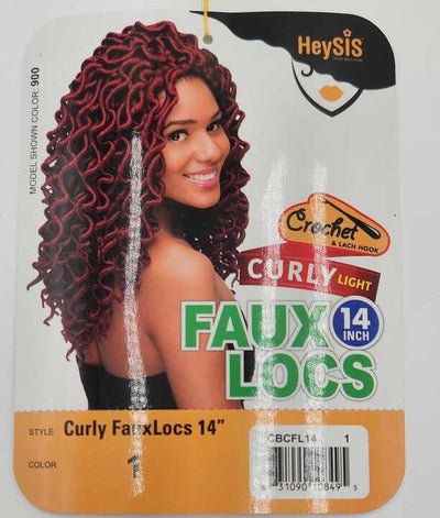 HH Beauty Hey sis Curly Faux Locs 14" - Elevate Styles