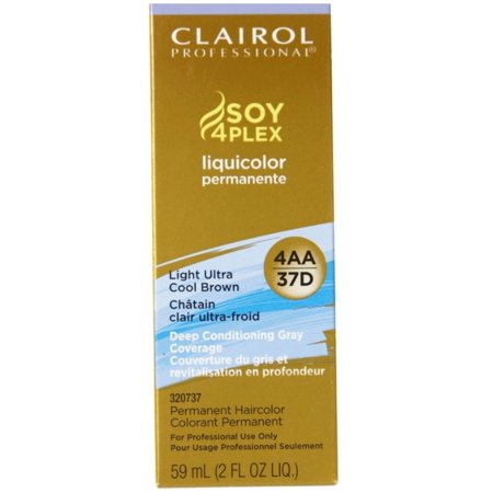 Clairol Professional Soy 4Plex Liquicolor Permanente – 4AA Light Ultra Cool Brown – 2 oz - Elevate Styles